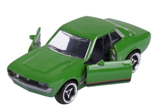 Miniature Majorette Toyota Celica GT Coupé Orange - Échelle 1:56 - Métal - Sans Emballage - Neuf