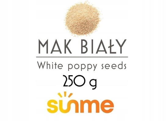 Mak biały 250 gram Sunme