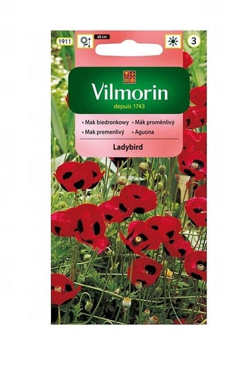 Mak biedronkowy Ladybird 0,4 g Vilmorin Inna marka