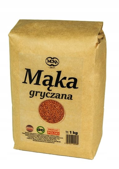 Mąka Gryczana Jasna Premium 1 Kg Mona Bezglutenowa MONA