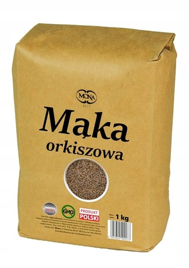 Mąka Orkiszowa Pełnoziarnista Premium 5 Kg Mona MONA