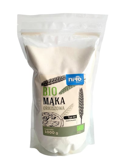 MĄKA ORKISZOWA TYP 00 (NA PIZZĘ) BIO 1 kg - NIRO Inna marka