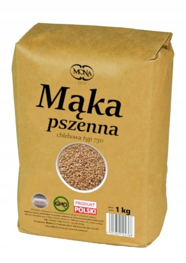 Mąka Pszenna Chlebowa Typ 750 1Kg Mona Premium MONA