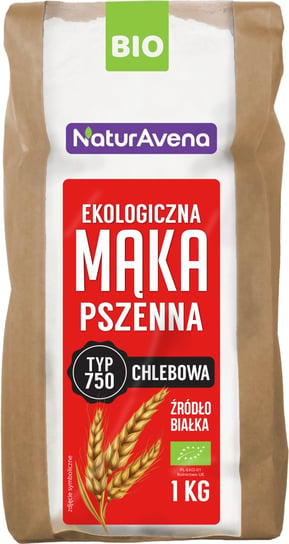 Mąka Pszenna Typ 750 BIO 1kg - NaturAvena Naturavena