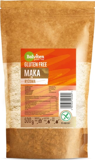 Mąka ryżowa 500g Produkt naturalnie bezglutenowy BALVITEN