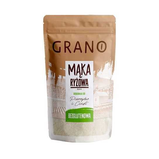 Mąka Ryżowa Bezglutenowa 500 g Grano grano