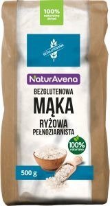 Mąka Ryżowa Bezglutenowa 500G - Naturavena Naturavena