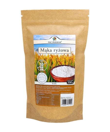 Mąka ryżowa biała bezgl. 500 g Pięć przemian PIĘĆ PRZEMIAN