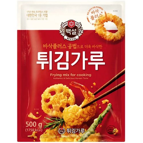 Mąka tempura, miks do smażenia 500g - CJ Beksul CHEILJEDANG