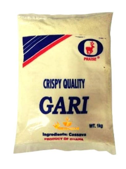 Mąka Z Tapioki Maniok Gari Ghana Bezglutenowa Kuchnia  Azjatycka Farmer 1kg PRAISE