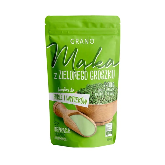 Mąka z zielonego groszku 500 g Grano grano
