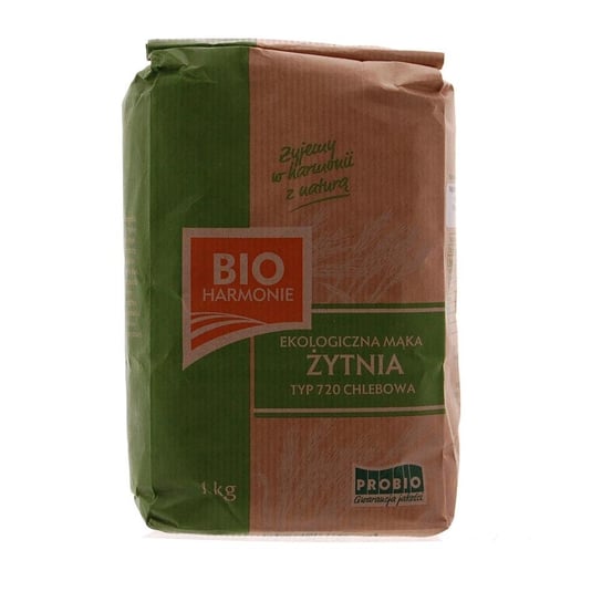 Mąka Żytnia Typ 720 Chlebowa Bio 1 kg - Bioharmonie PROBIO