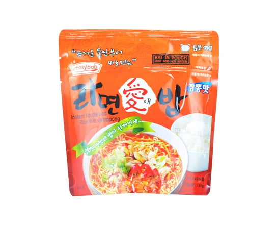 Makaron i ryż instant o smaku Jjambbong 110g Inne