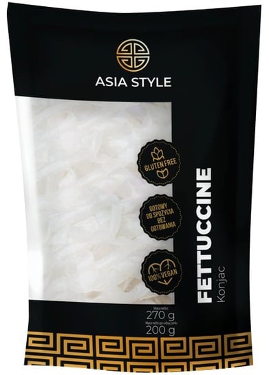 Makaron Konjac, Fettuccine 270G - Asia Style Asia Style