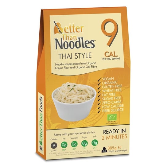 Makaron Konjac Noodle Thai Style Bio 385 g (300 g) - Better Than Noodles Better Than