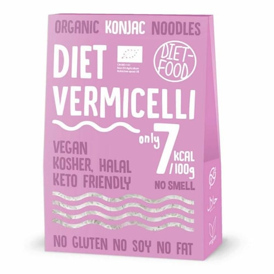 Makaron Konjac Vermicelli 385 g (300 g) - Diet-Food Inny producent