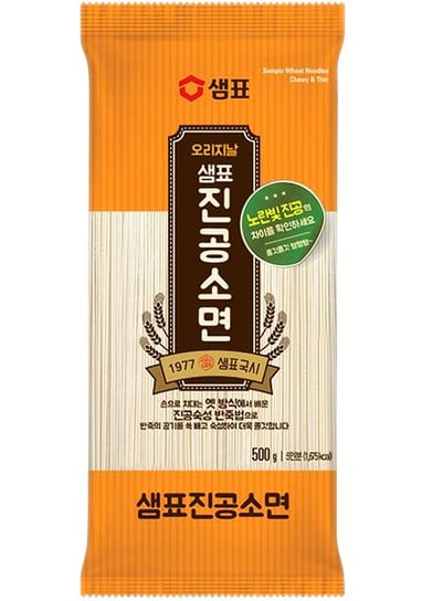 Makaron pszenny Somyeon, Chewy & Thin 500g - Sempio SEMPIO