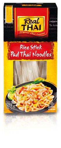 Makaron ryżowy 10mm do Pad Thai 375g - Real Thai Real Thai