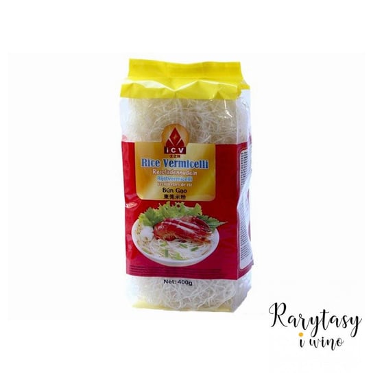 Makaron Ryżowy Typu Vermicelli "Rice Vermicelli Bun Gao" z Kambodży 400g Icv Brand Inny producent