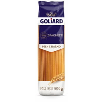 Makaron Spaghetti Pełne Ziarno Goliard 500G Goliard