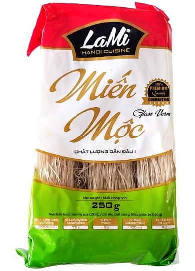 Makaron Vermicelli z mąki ararutowej, bezglutenowy 250g - Hiep Long Hiep Long