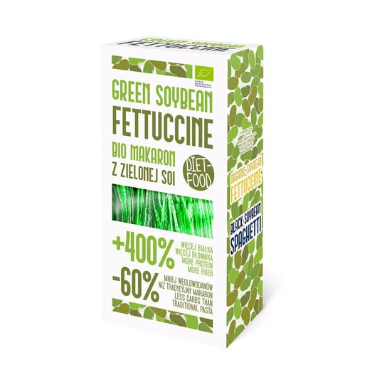 Makaron z Zielonej Soi Green Soybean bezglutenowy BIO 200g - Diet Food Diet-food