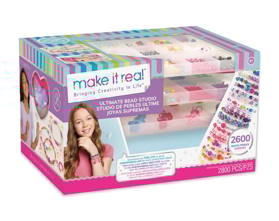 Make it real, zestaw kreatywny Studio do tworzenia bransoletek MIR MAKE IT REAL