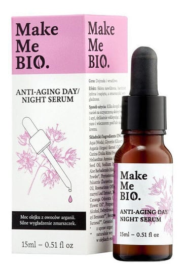 Make Me Bio, Anti-Aging Day/Night, serum do twarzy, 15 ml Make Me BIO