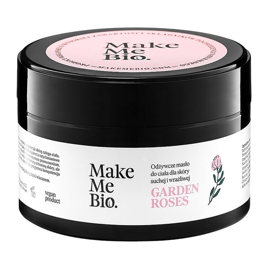 Make Me Bio Garden Roses Odżywcze masło do ciała dla skóry suchej i wrażliwej 230ml Make Me BIO