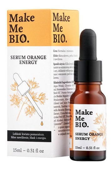 Make Me Bio, Orange Energy, serum do twarzy, 15 ml Make Me BIO