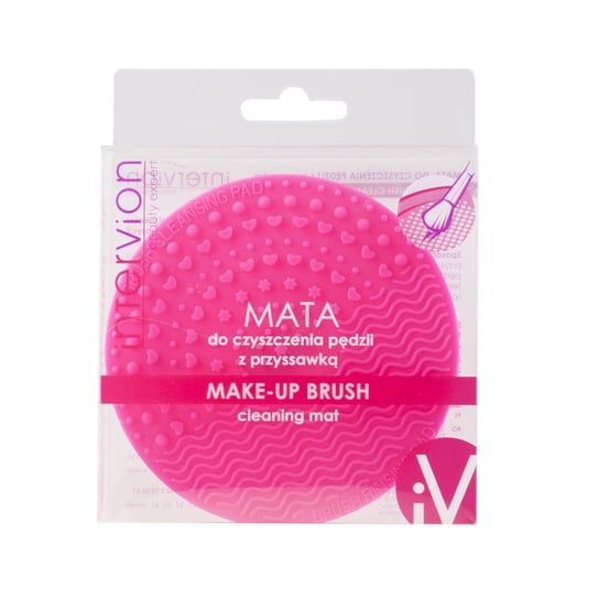 Make-Up Brush Cleaning Mat mata do czyszczenia pędzli z przyssawką Inter-vion