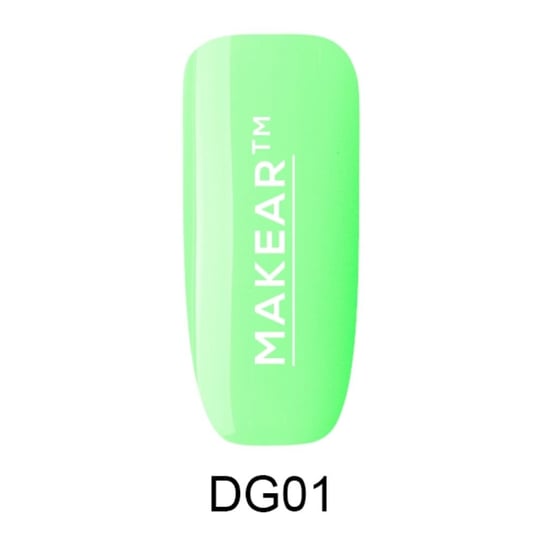 Makear, Lakier hybrydowy Sweet&Tasty Green Dream DG01, 8 ml MAKEAR