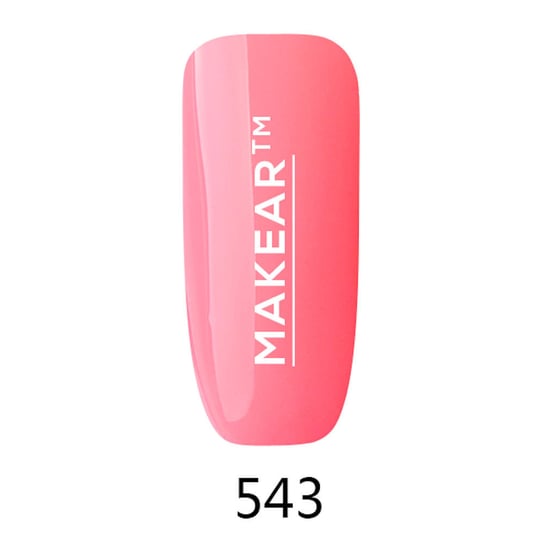 Makear, Lollipop, Lakier Hybrydowy, 543, 8 ml MAKEAR