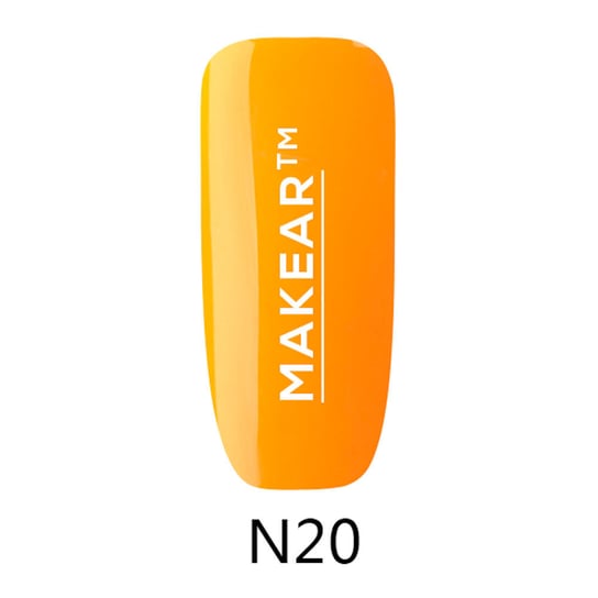 Makear, Neon, Lakier Hybrydowy, 20, 8 ml MAKEAR