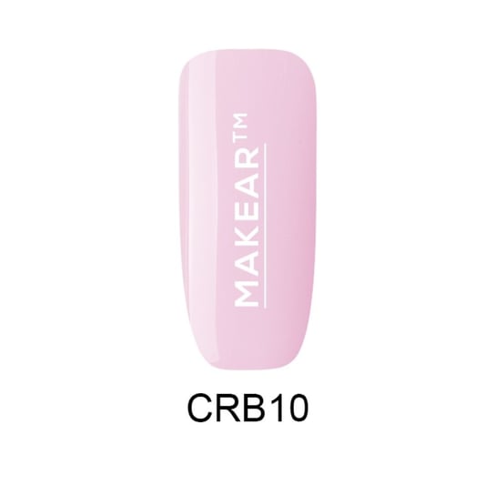 Makear Rubber Base Color Light Pink - Kolorowa Baza Kauczukowa CRB10 MAKEAR