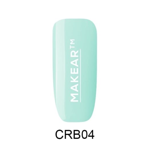 Makear Rubber Base Color Mint - Kolorowa Baza Kauczukowa CRB04 MAKEAR