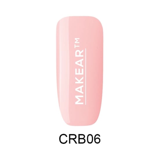 Makear Rubber Base Color Peach - Kolorowa Baza Kauczukowa CRB06 MAKEAR