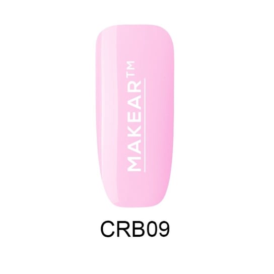 Makear Rubber Base Color Pink - Kolorowa Baza Kauczukowa CRB09 MAKEAR