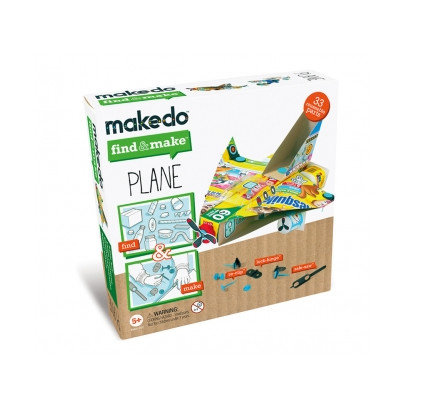 Makedo, zestaw kreatywny Samolot Makedo