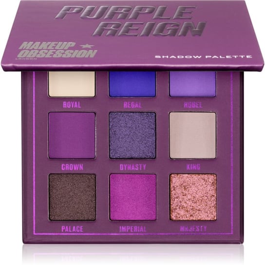Makeup Obsession Mini Palette paleta cieni do powiek odcień Purple Reign 11,7 g Makeup Obsession