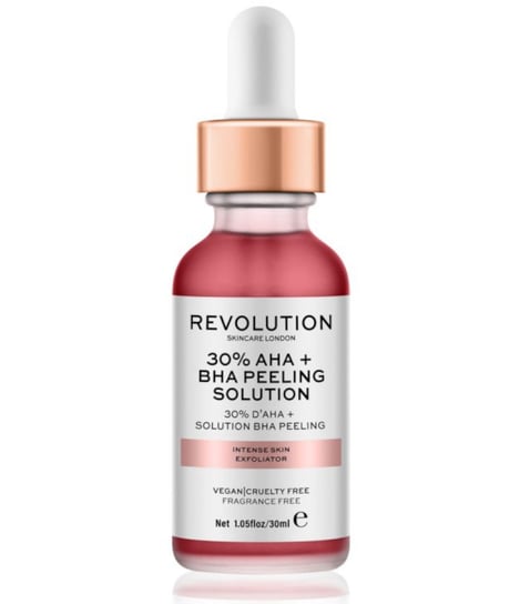 Makeup Revolution 30% AHA + BHA Peeling Solution peeling do twarzy 30 ml Makeup Revolution