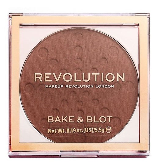 Makeup Revolution, Bake & Blot, bronzer do twarzy Deep Dark, 5,5 g Makeup Revolution