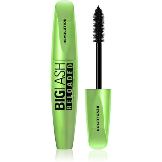 Makeup Revolution Big Lash Reloaded tusz do rzęs dodający objętości, extra czarny odcień Ultra Black 8 ml Makeup Revolution