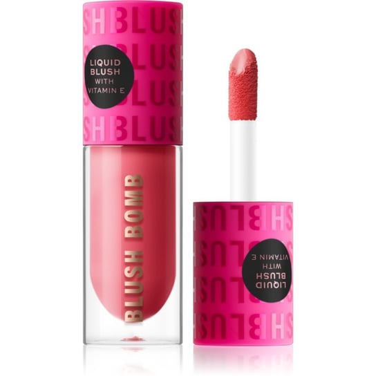 Makeup Revolution Blush Bomb róż do policzków w kremie odcień Savage Coral 4,6 ml Makeup Revolution