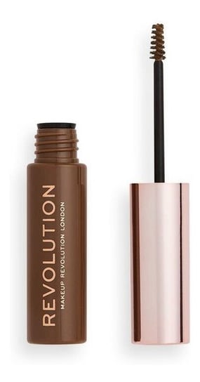 Makeup Revolution, Brow Gel, żel do stylizacji brwi 02 Medium Brown, 1 szt. Makeup Revolution