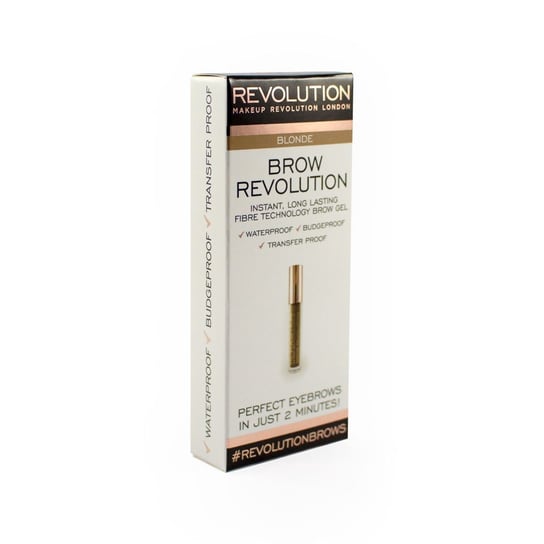 Makeup Revolution, Brow Revolution, żel do brwi Blonde, 3,8 g Makeup Revolution