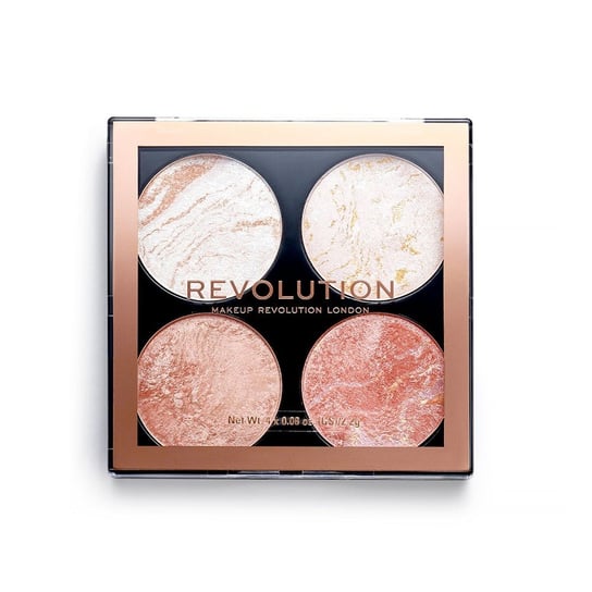 Makeup Revolution, Cheek Kit, paleta do konturowania Taker A Breather, 4x2,2 g Makeup Revolution