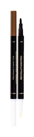 Makeup Revolution, Day & Night Brow Pen, kredka do brwi Ash Brown, 1,6 ml Makeup Revolution