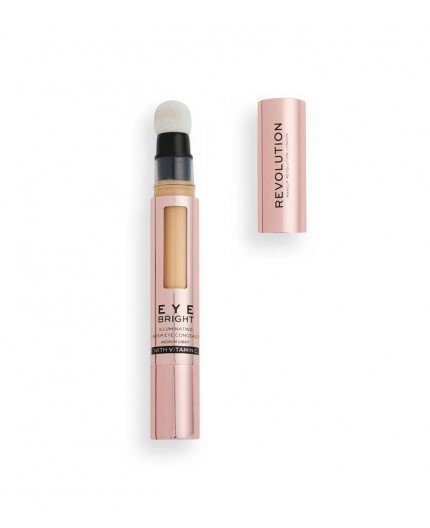 Makeup Revolution, Eye Bright, rozświetlający korektor pod oczy Medium Light , 3 ml Makeup Revolution