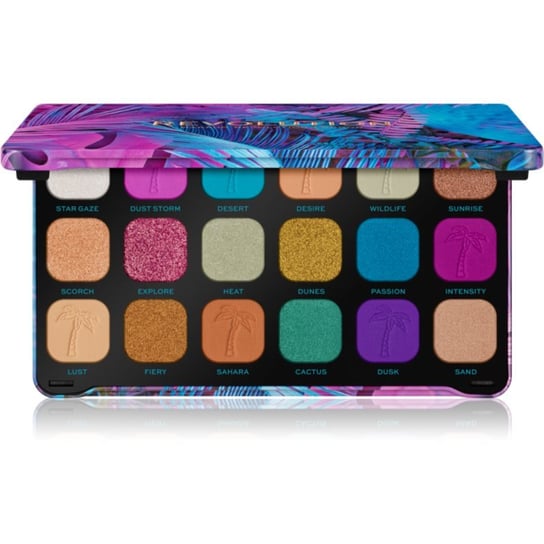 Makeup Revolution Forever Flawless paleta cieni do powiek odcień Desert Desire 18 x 1.1 g Makeup Revolution